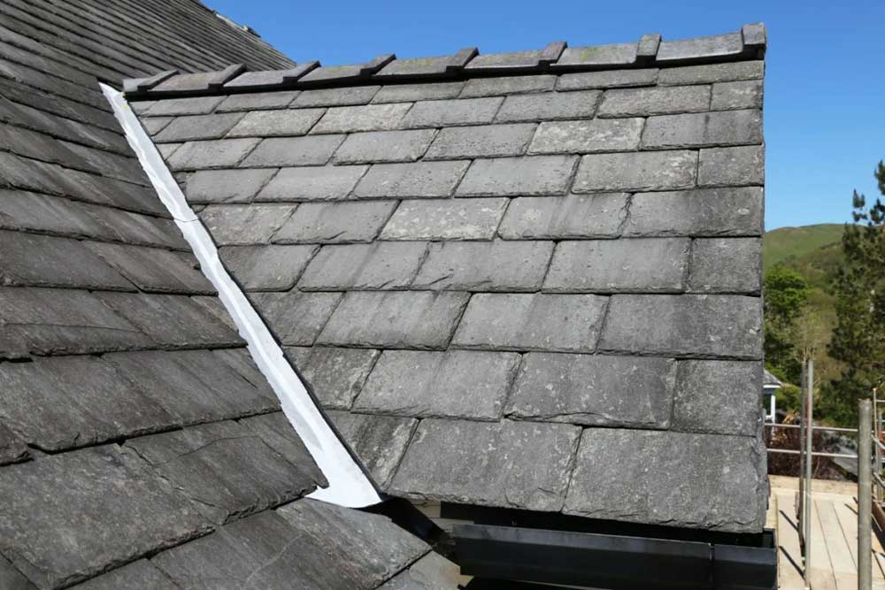 Slate Roofing on residential house