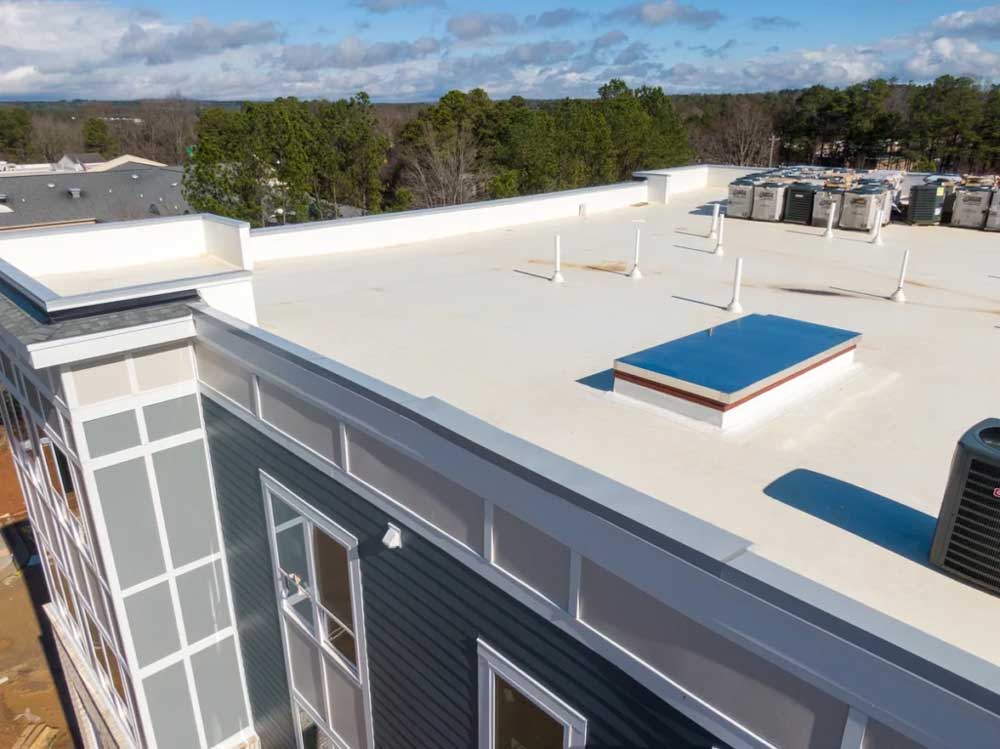 TPO commercial roof
