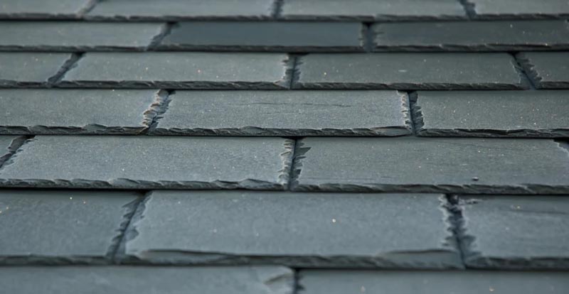 Close Up Slate Shingles