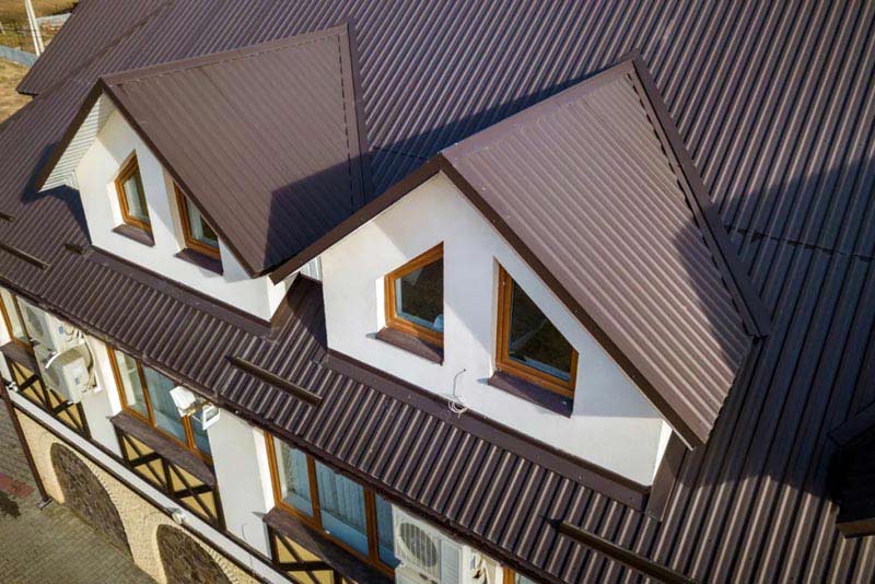 House With Metal Roof