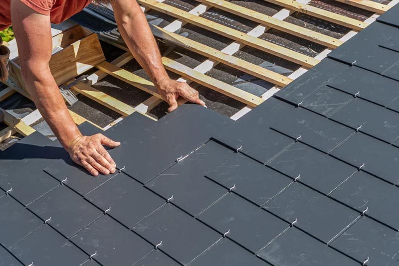 Installing Slate Shingles