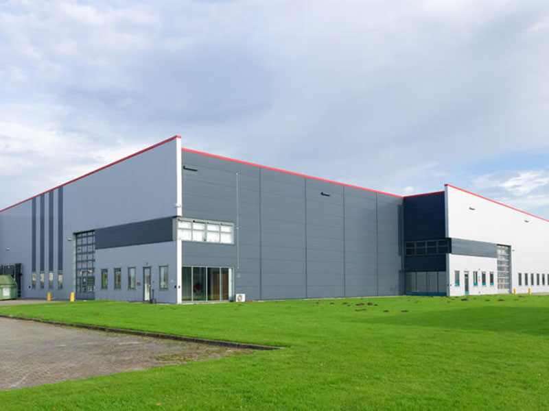 Warehouse external view