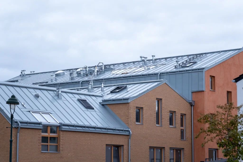 Commercial Grey color roof