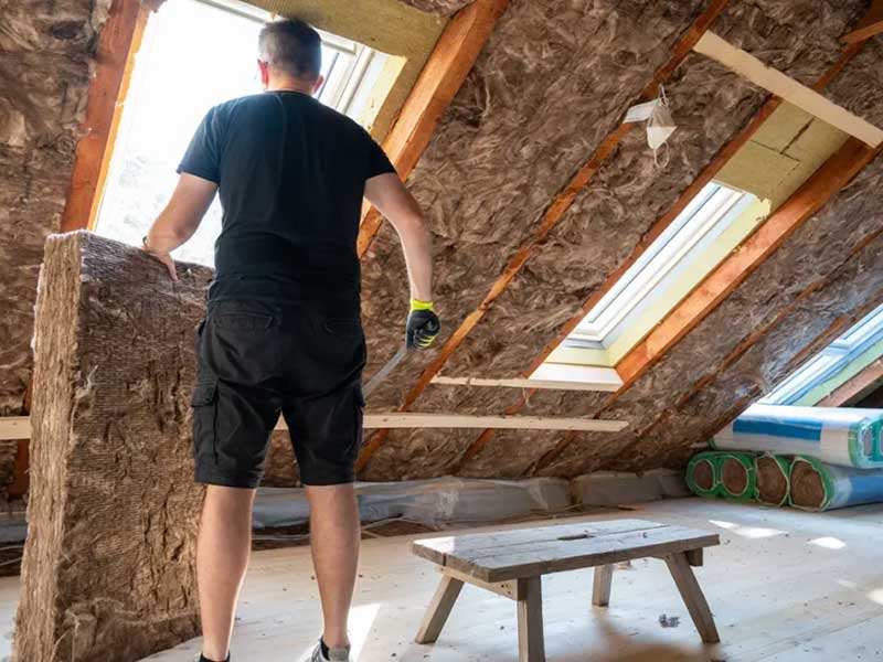Insulation installation process