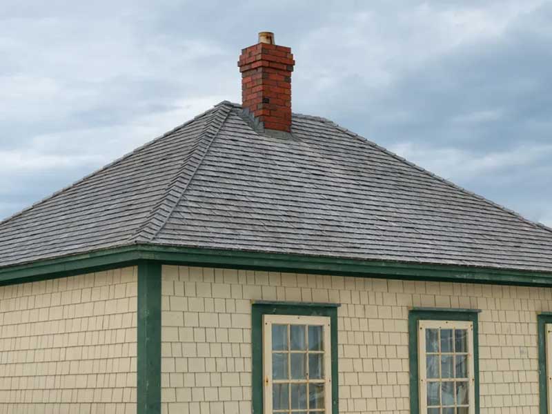 Rustic Hip Roof