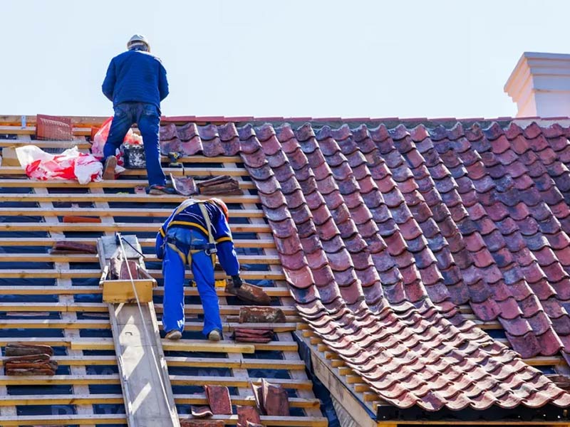 Tile roof replacement