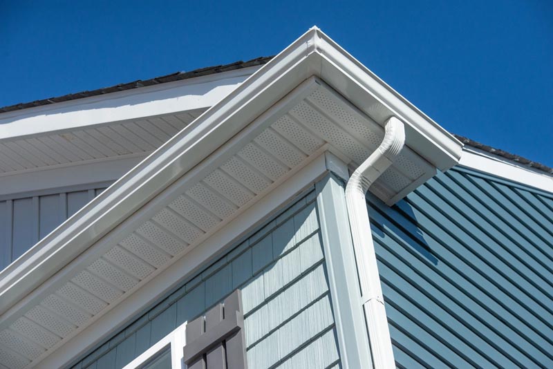 Underside eaves